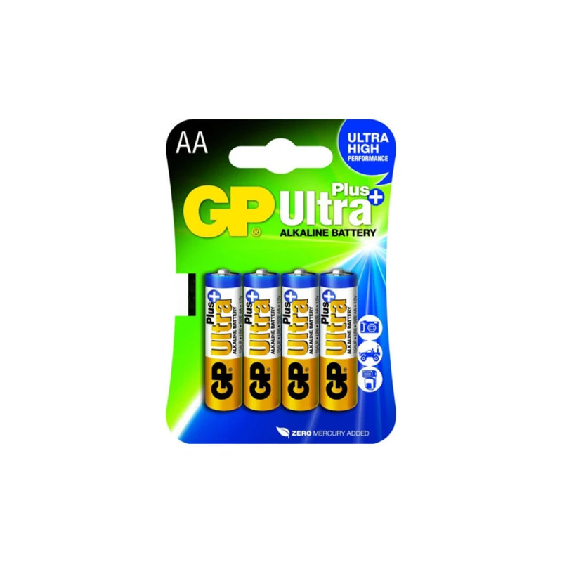 GP ULTRA PLUS GP15AUP-U4 4xAA BATAREÝ