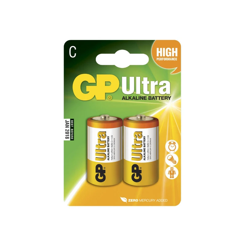 BATTERY GP ULTRA GP14AU-2UE2 2xC