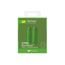 GP RECYKO+ GP270AAHCE-2GBE2 2700MAH 2xAA BATAREÝ