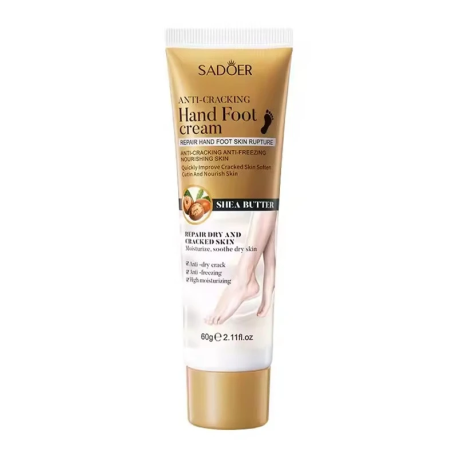 SADOER ANTI CRACKING HAND AND FOOT CREAM SHEA BUTTER 60G