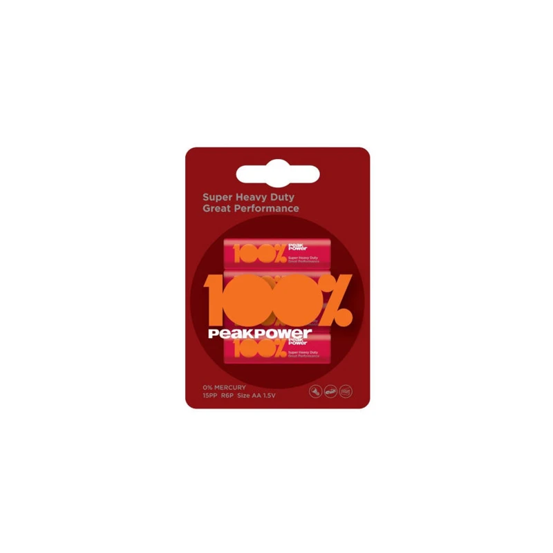 BATTERY GP PEAKPOWER PP15AA-U4 4xAA