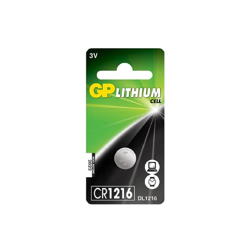 GP LITHIUM CR1216-U5 COIN 1xCR1216 БАТАРЕЯ