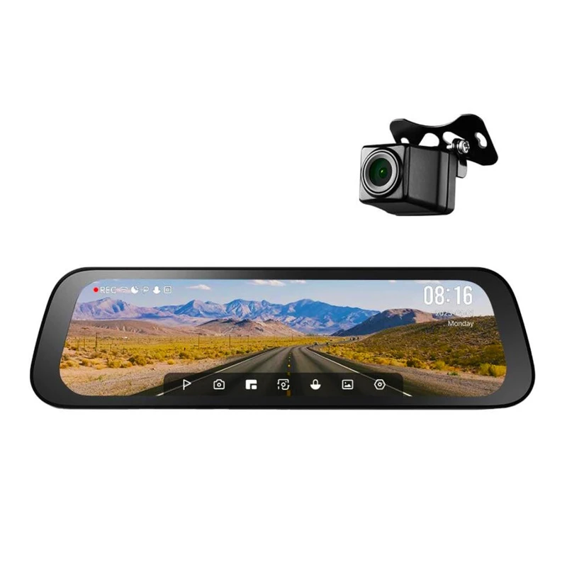 70MAI REARVIEW DASH CAM S500 + REAR CAM ВИДЕОРЕГИСТРАТОР