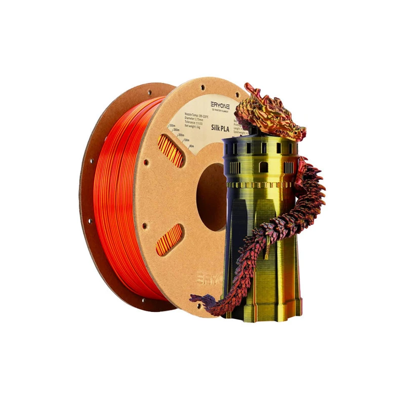 FILAMENT FOR 3D PRINTER ERYONE SILK PLA 1.75MM 1KG