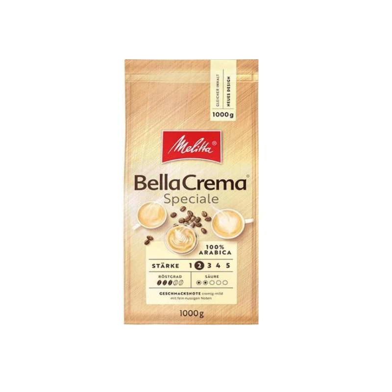MELITTA BELLA CREMA SPECIALE 1 KГ КОФЕ В ЗЕРНАХ