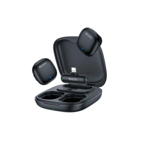 WIRELESS LAVALIER MICROPHONE YESIDO KR20 MINI LAVALIER MIC