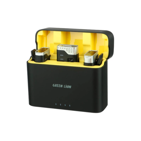 LAPEL MICROPHONE GREEN LION 3 IN 1