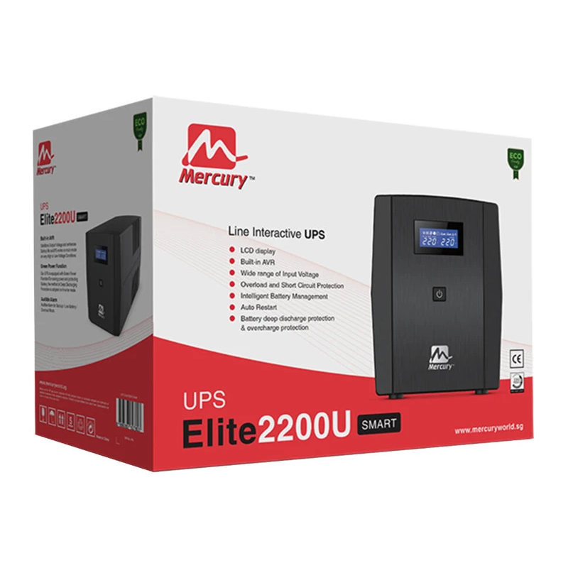 MERCURY ELITE SMART 2200VA UPS