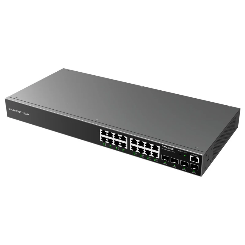 GRANDSTREAM GWN7802P POE LEVEL 2 (16 PORT) MANAGED NETWORK SWITCH