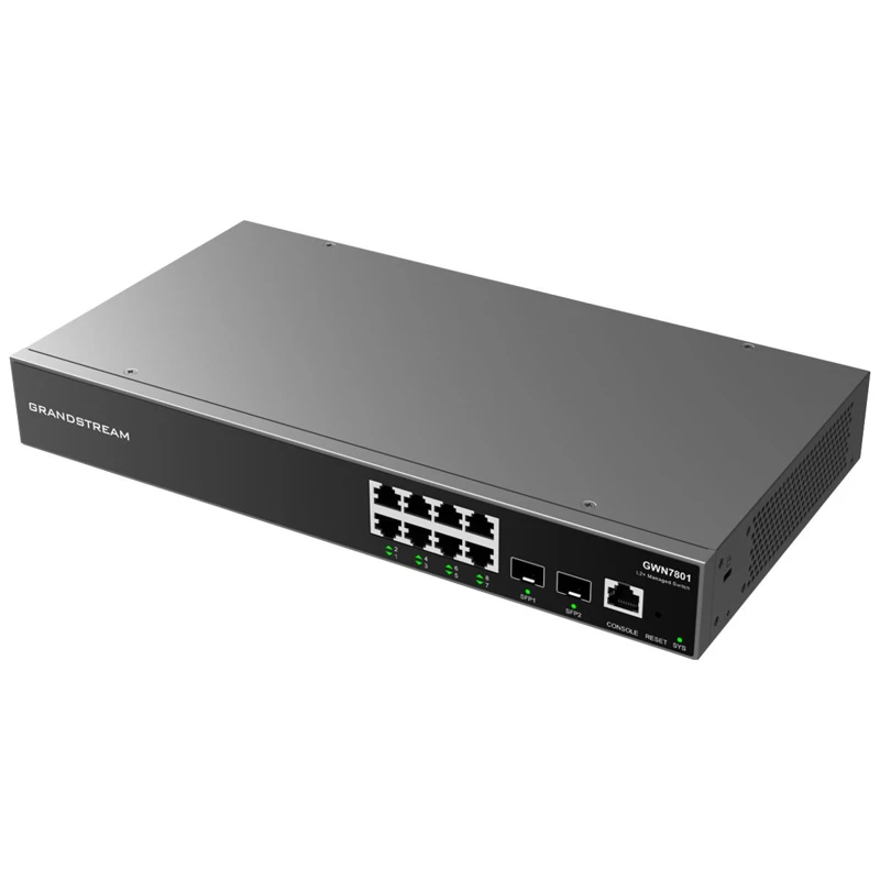 GRANDSTREAM GWN7801P POE LEVEL 2 (8 PORT) MANAGED NETWORK SWITCH