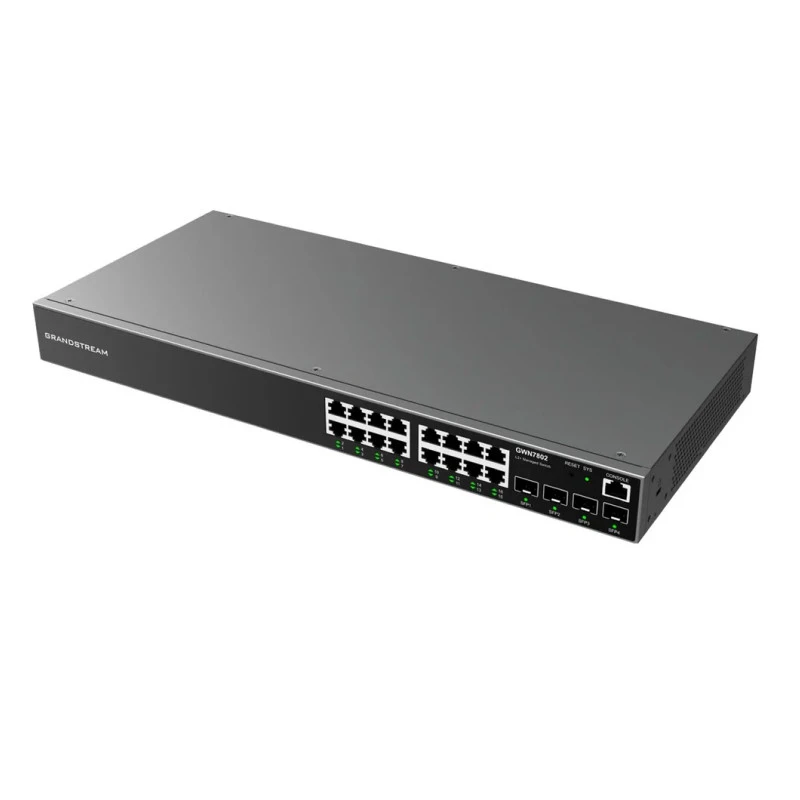 MANAGED NETWORK SWITCH GRANDSTREAM GWN7802 LEVEL 2 (16 PORT)