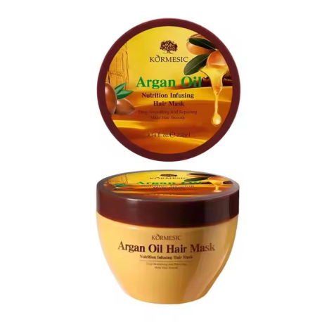 KORMESIC ORGANIKI ARGAN ÝAGLY SAÇ MASKASY 500 G