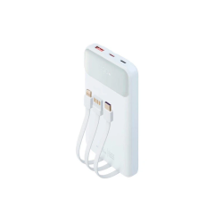 RIVACASE VA2211 10000 mAh (WHITE) PORTATIW ZARÝAD BERIJI