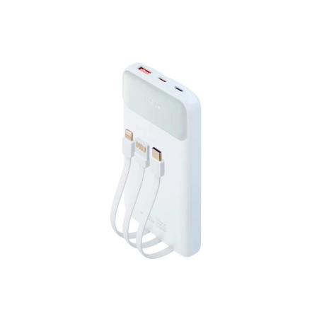 RIVACASE VA2211 10000 mAh (WHITE) PORTATIW ZARÝAD BERIJI