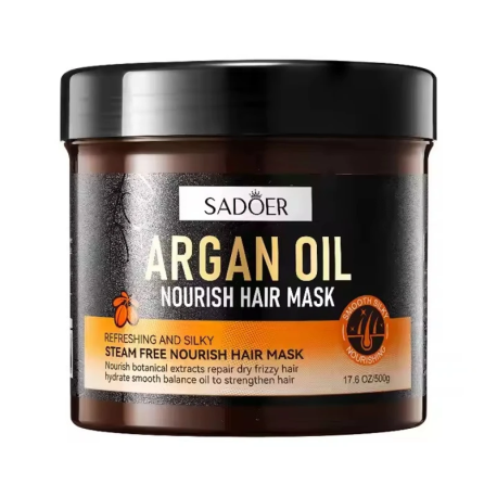SADOER ARGAN ÝAGY EKSTRAKTLY BEJERIJI SAÇ MASKASY 500 G