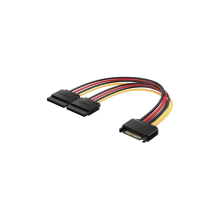 CABLE UGREEN US218 SATA(F) - 2xSATA(M)