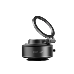 GREEN LION GX-29 AUTO SUCTION PHONE HOLDER (MATTE BLACK) ПОДСТАВКА ДЛЯ СМАРТФОНА