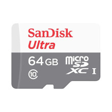 SANDISK ULTRA UHS-I  64 ГБ КАРТА ПАМЯТИ