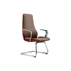 VISITOR CHAIR NOEL CALEB-V (BROWN)