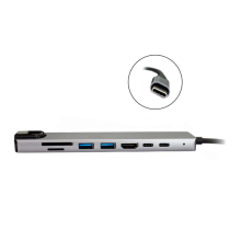 TYPE-C - HDTV 1-DE 8 DOK STANSIÝA