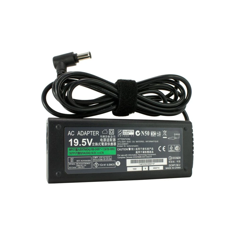 AC ADAPTER FOR SONY 19.5V 4.7A 6.5x4.4
