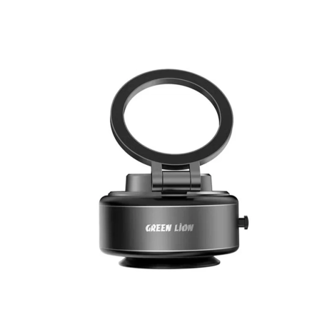 Магнитный держатель телефона Green Lion GX-29 Auto Suction Phone Holder (Matte Black)