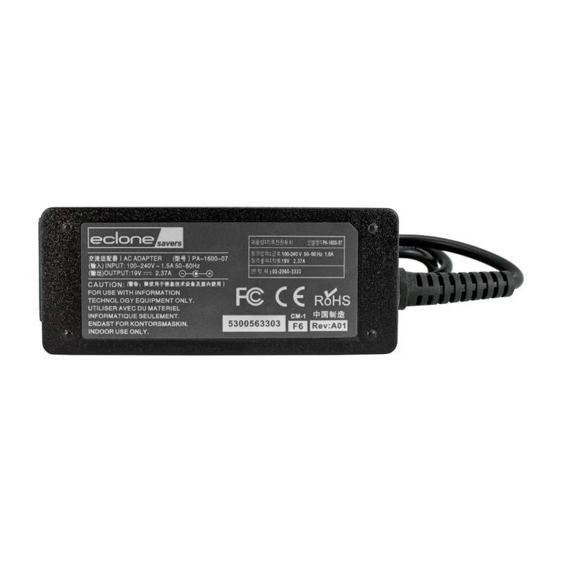 AC ADAPTER FOR ASUS 19V 2.37A 3.0x1.0 mm