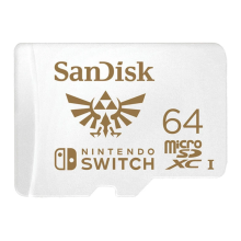 SANDISK NINTENDO SWITCH 64 ГБ SDSQXAT-064G-GN3ZN КАРТА ПАМЯТИ