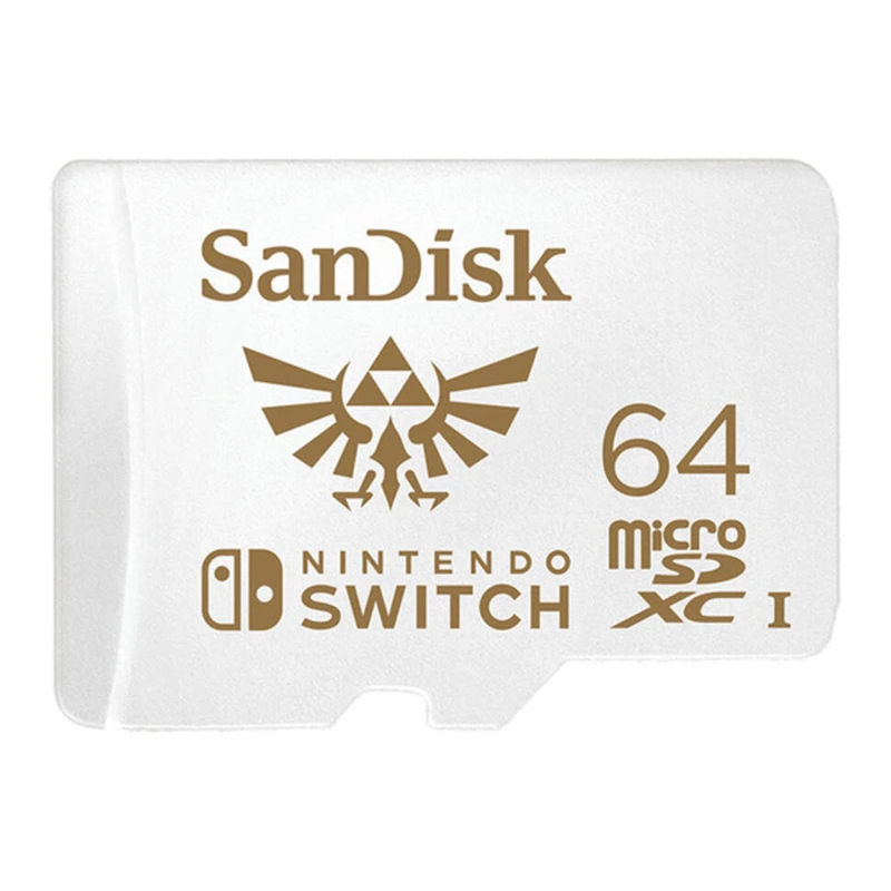 SANDISK NINTENDO SWITCH 64 ГБ SDSQXAT-064G-GN3ZN КАРТА ПАМЯТИ