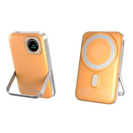 POWER BANK GREEN LION VOLT GAUGE 10K (ORANGE)