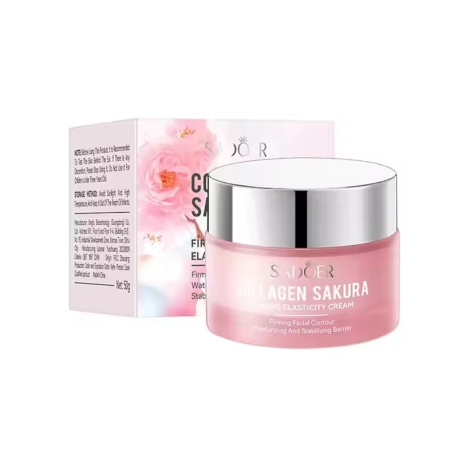 SADOER CHERRY BLOSSOM COLLAGEN FACIAL CREAM 50 G