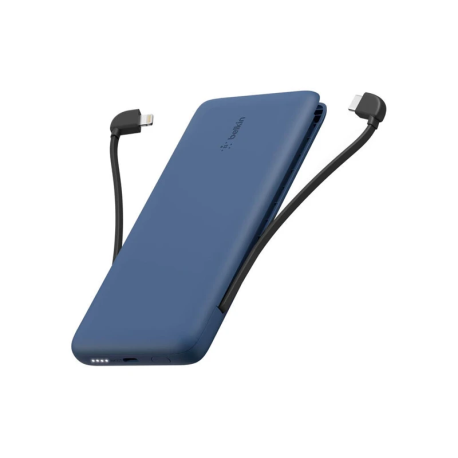 POWER BANK BELKIN BOOSTCHARGE PLUS WITH INTEGRATED CABLES