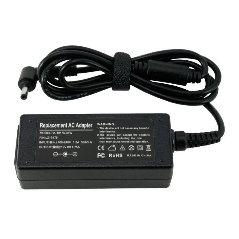 AC ADAPTER FOR ASUS 19V 1.75A 4.0x1.35 PA-19175-35W