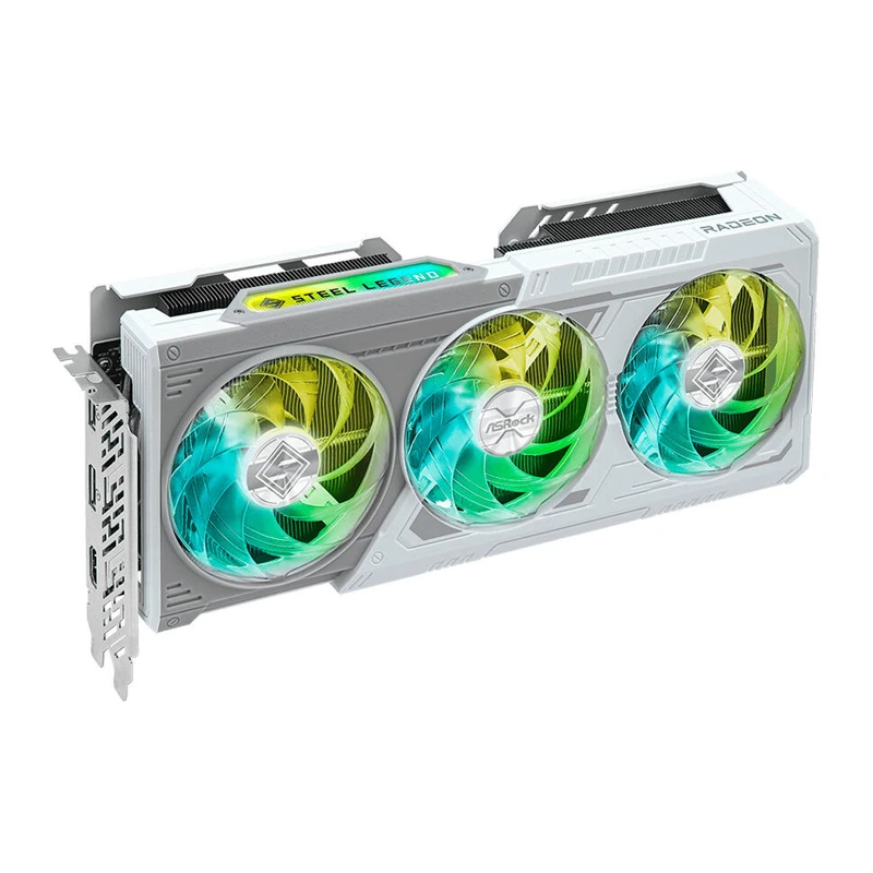 Видеокарта ASRock AMD Radeon RX 9060 XT Steel Legend 16 GB OC