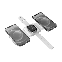 Беспроводное ЗУ WiWU M6 Power Air 3-in-1 Wireless Charger (Qi, QC, PD)