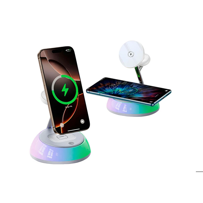 Беспроводное ЗУ Yesido DS31 с RGB-подсветкой