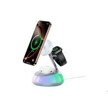 Беспроводное ЗУ Yesido DS31 с RGB-подсветкой