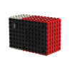 Колонка Porodo Soundtec MiniBlock Portable Stereo Speaker (Red)
