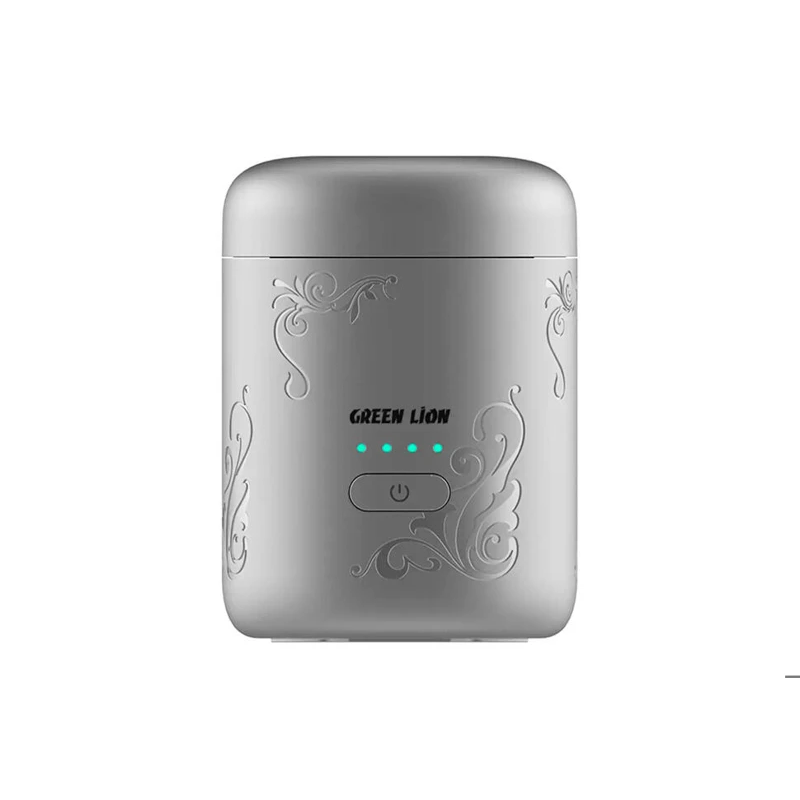 GREEN LION ASEEL BAKHOUR BURNER (SILVER) YS BERIJI (AROMATIZATOR)