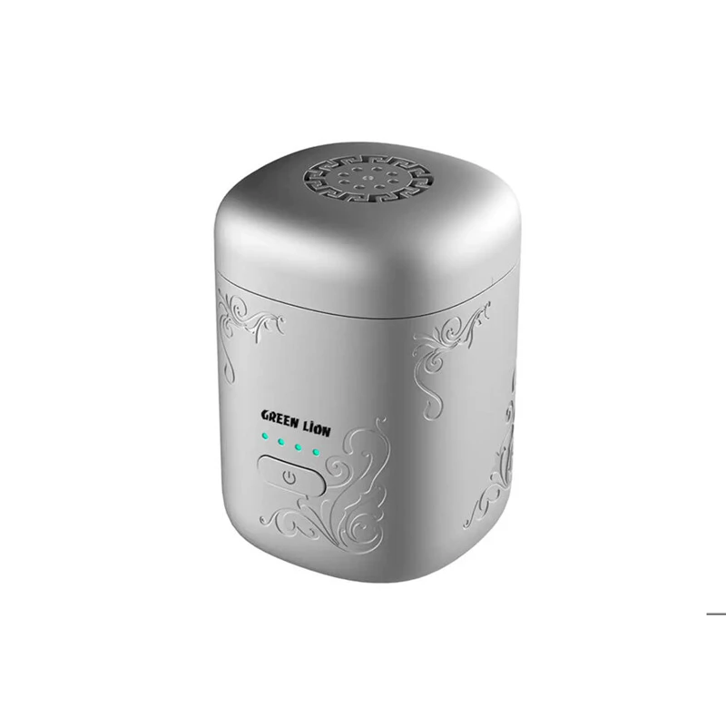 GREEN LION ASEEL BAKHOUR BURNER (SILVER) YS BERIJI (AROMATIZATOR)