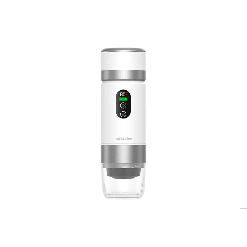 Кофеварка Green Lion Campinas Portable Coffee Maker 80ml (White)