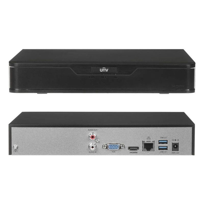 NVR FOR IP-CAMERA HIKVISION UNV NVR301-08B-IQ 8 CHANNEL