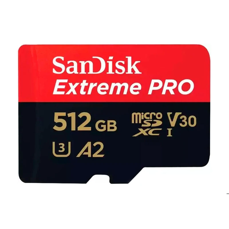 MICRO SD SANDISK EXTREME PRO MICROSDXC 512 GB WITH ADAPTER SD