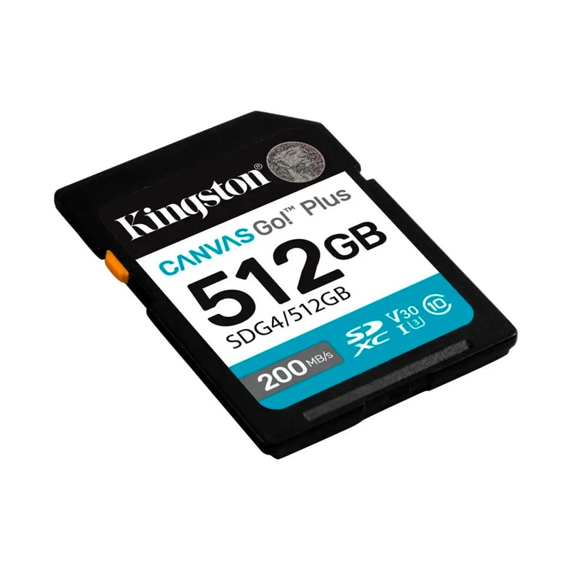KINGSTON CANVAS GO PLUS SD 512 GB ÇIP ÝAT