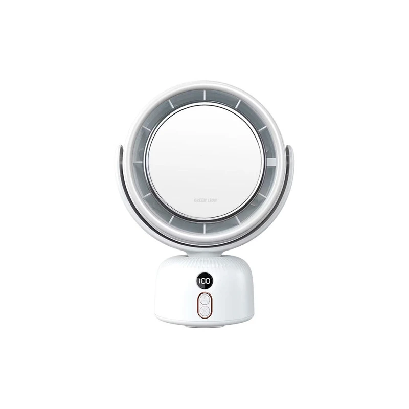 Зеркало Green Lion Makeup Mirror Fan (White)