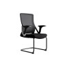 VISITOR CHAIR NOEL NANA-V (BLACK)