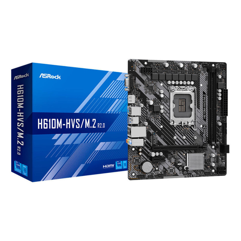 MOTHERBOARD ASROCK H610M-HVS/M.2