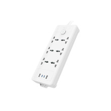 SURGE PROTECTOR DELI ET424 6 PORT USB-A TYPE-C