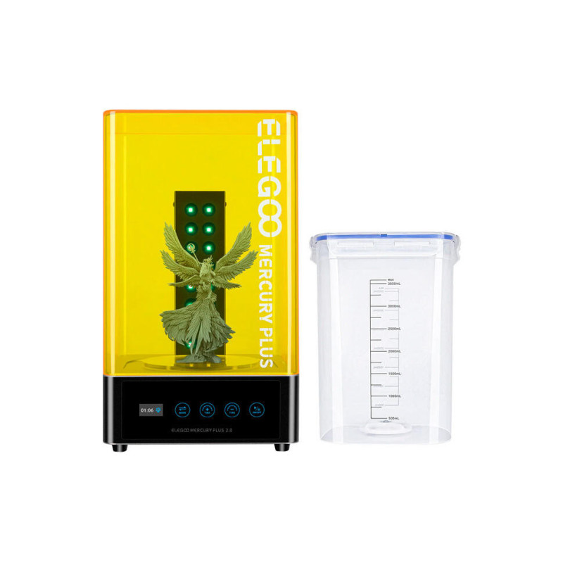 WASH AND CURE MACHINE FOR 3D PRINTER ELEGOO MERCURY PLUS V2.0 WASH AND CURE STATION