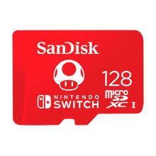 Карта памяти Sandisk Nintendo Switch microSDXC 128GB